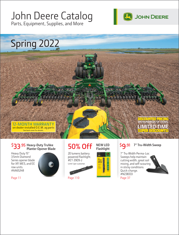 John Deere Spring 2022 Catalog