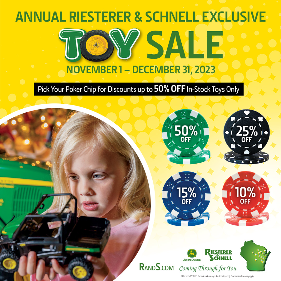 John Deere Toys Riesterer Schnell