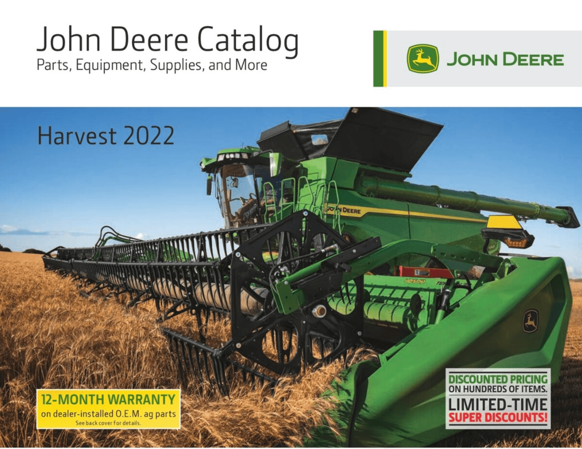 Harvest Parts 2022 Catalog